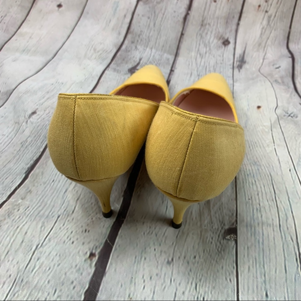 Vintage Fiancées Marigold Pumps Heels - Picture 5 of 5